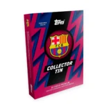 topps fc barcelona tin collector