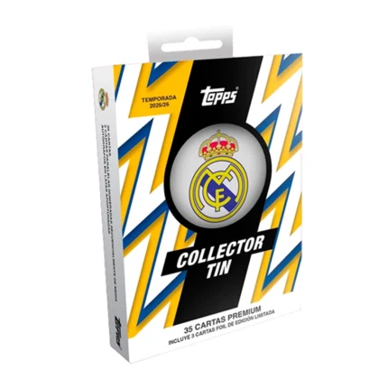topps real madrid collector tin