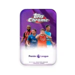 topps chrome premier league tin box