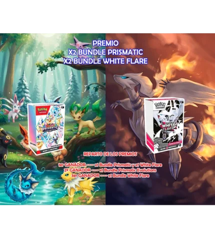 premio prismatic white flare bundle