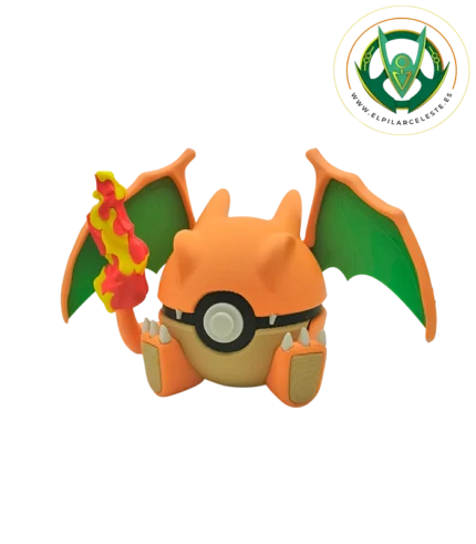 figura 3d charizard sentado
