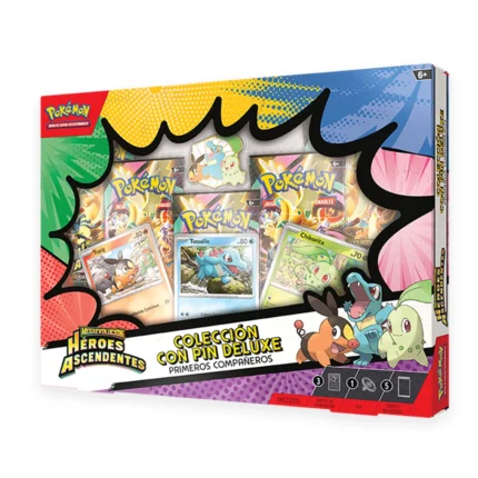 heroes ascendentes coleccion con pin
