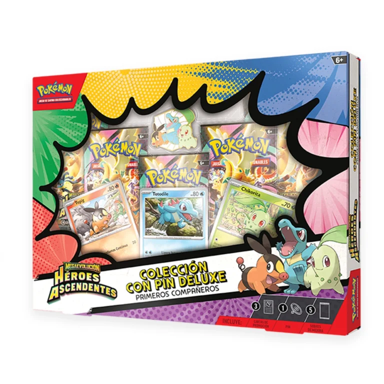 heroes ascendentes coleccion con pin