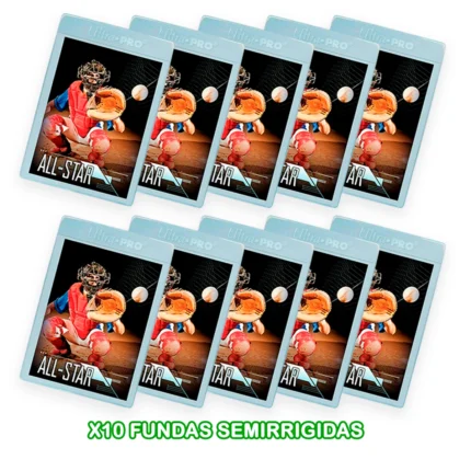 10 fundas semirrigidas ultrapro