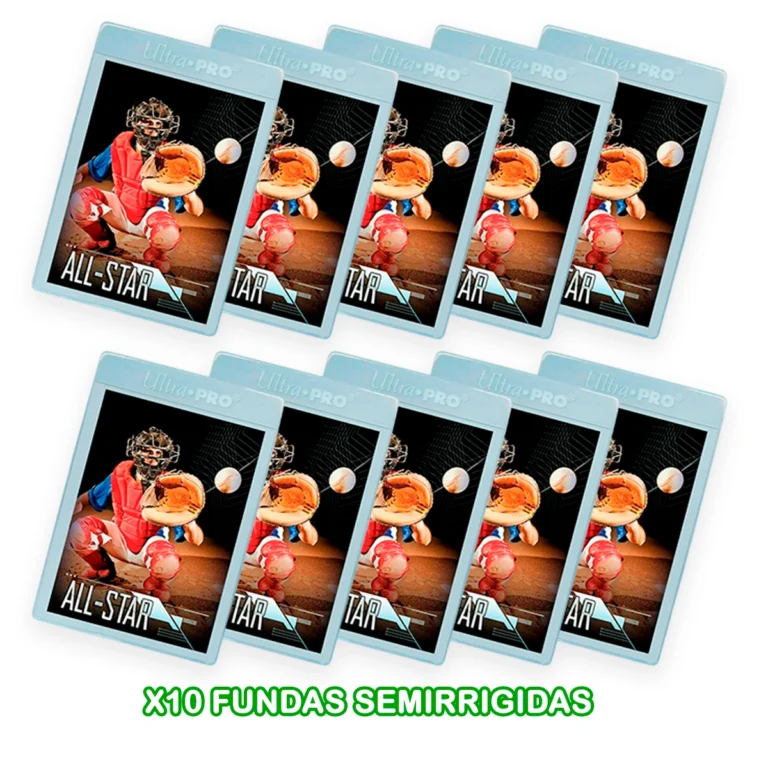 10 fundas semirrigidas ultrapro