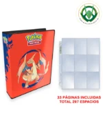 archivador mega charizard