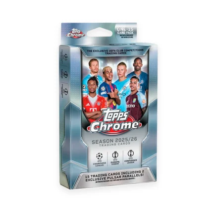 topps chrome uefa competitions hanger box
