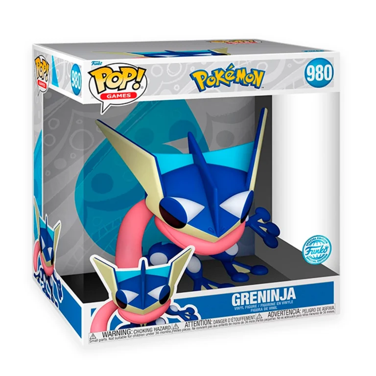 funko pop jumbo pokemon greninja
