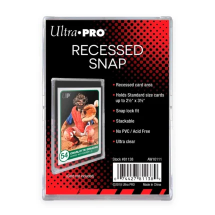 recessed snap
