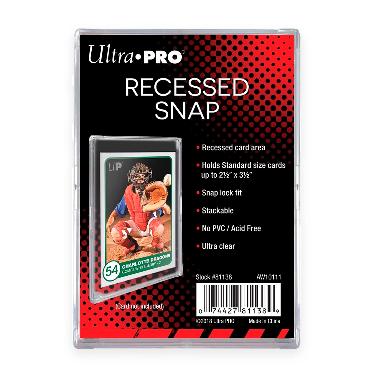 recessed snap