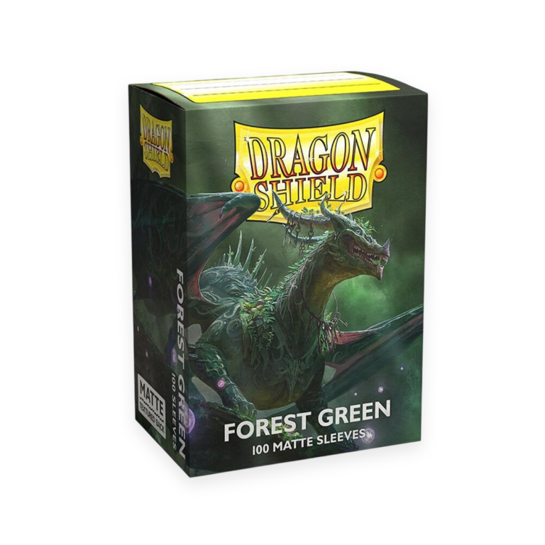 dragon shield matte forest green