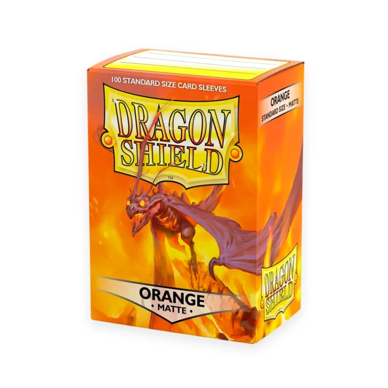 dragon shield matte orange