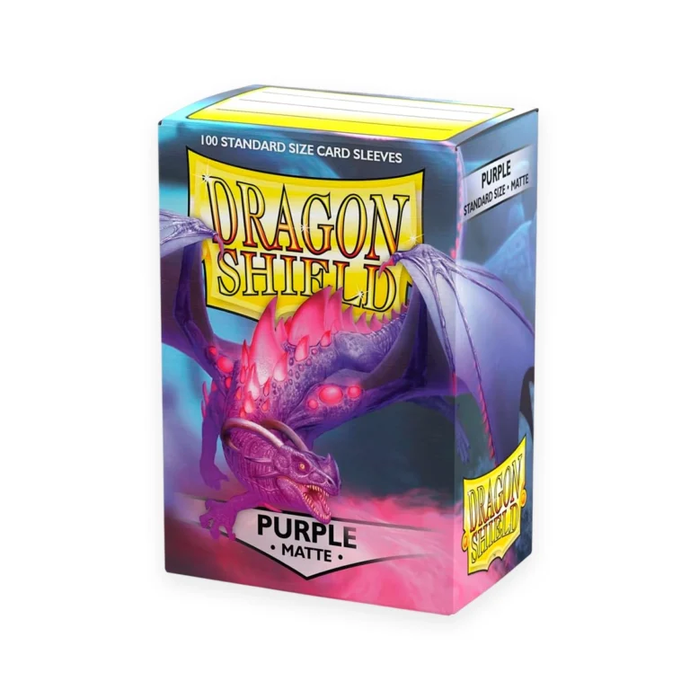 dragon shield matte purple