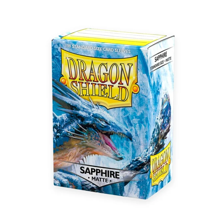 dragon shield matte sapphire