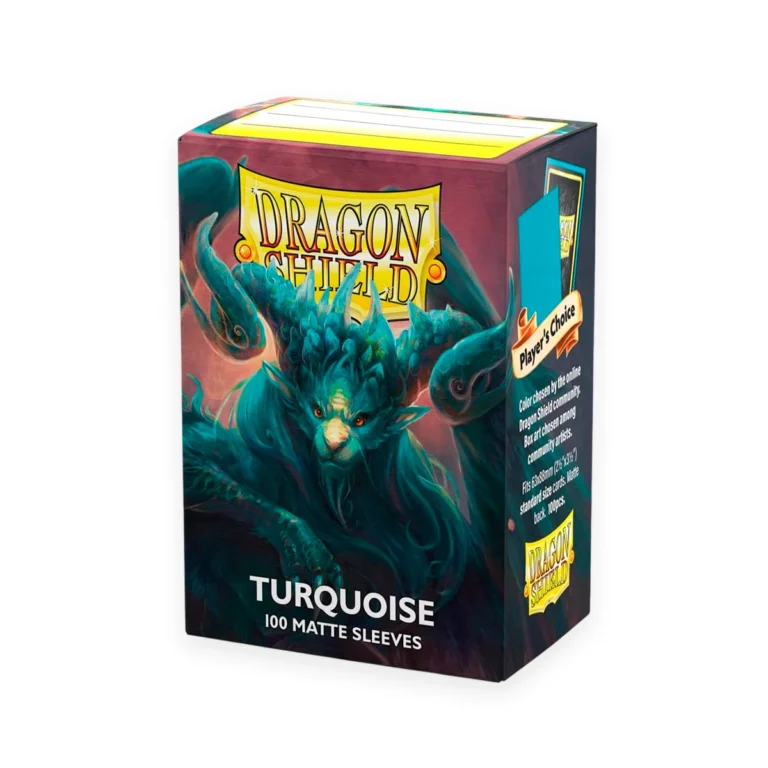dragon shield matte turquoise
